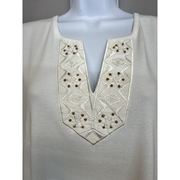 Designers Originals Top Tank Sz XL Women's NWT White - Picture 3 of 12